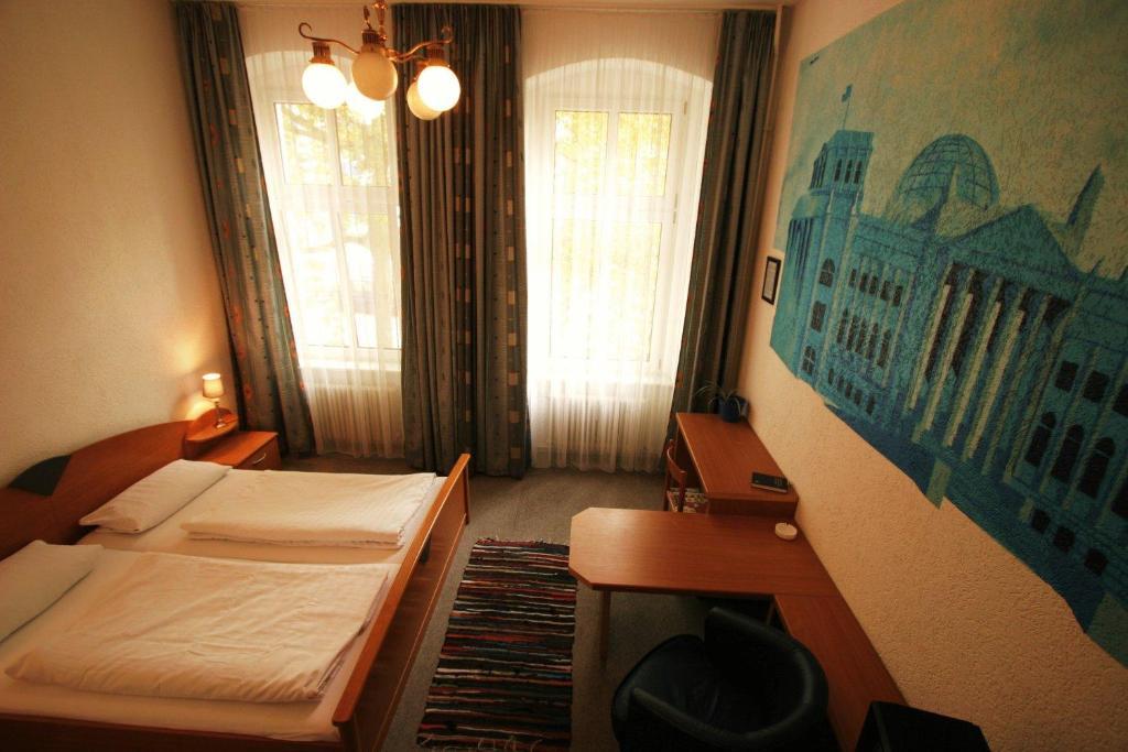 Hotel - Pension Am Schloss Bellevue 柏林 客房 照片